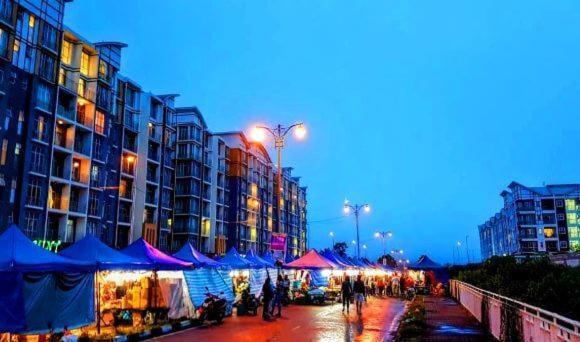 Studio Apartment Pasar Malam J.Louvre タナ・ラタ エクステリア 写真
